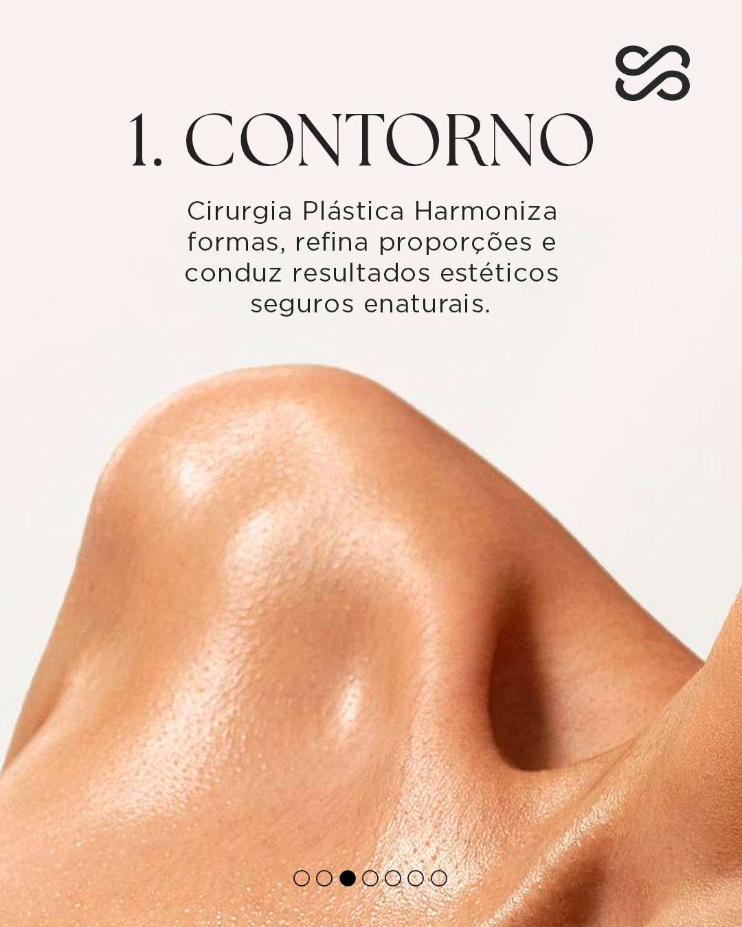 Imagem editorial em tons quentes, pilar Contorno da CasaVitae